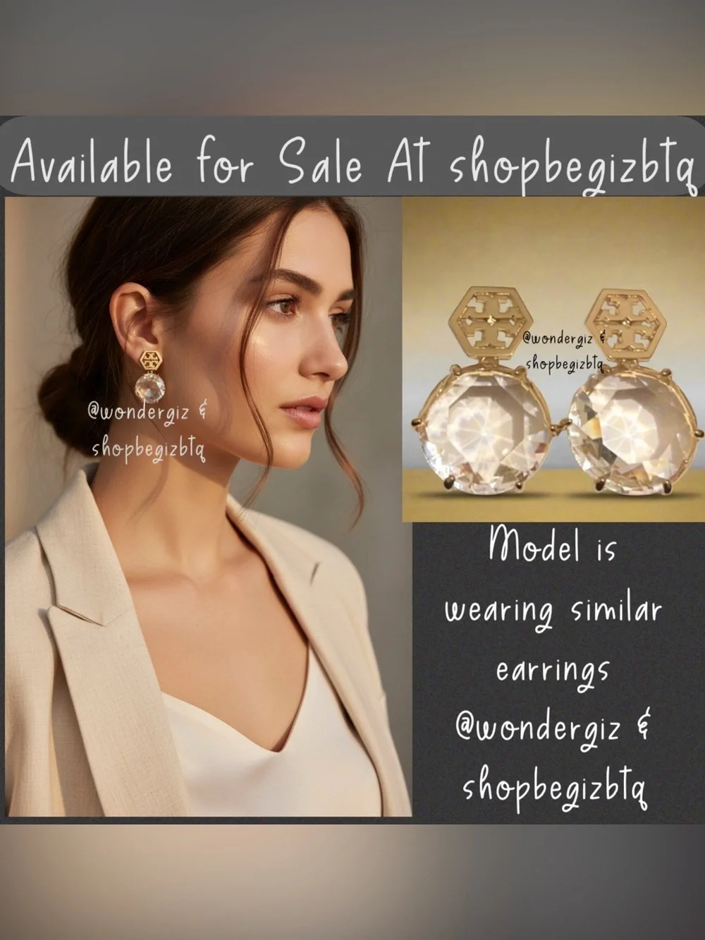 🔥🔥Tory Burch Authentic Earrings At Awesome Prices To Buy Now & Save